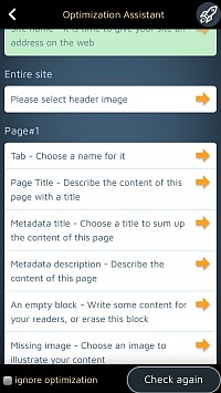 Jedinečnou funkciou SimDif je možnosť aktivovať asistenta optimaliz&aacute;cie.